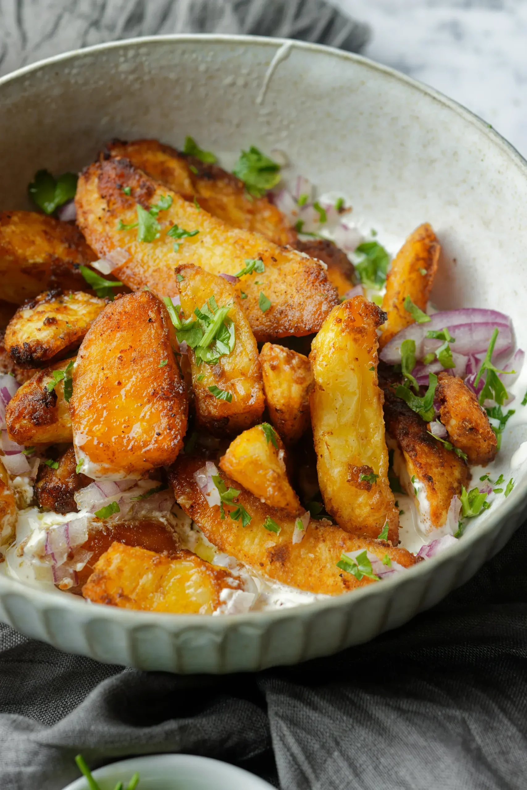 Potatoes with Whipped Feta