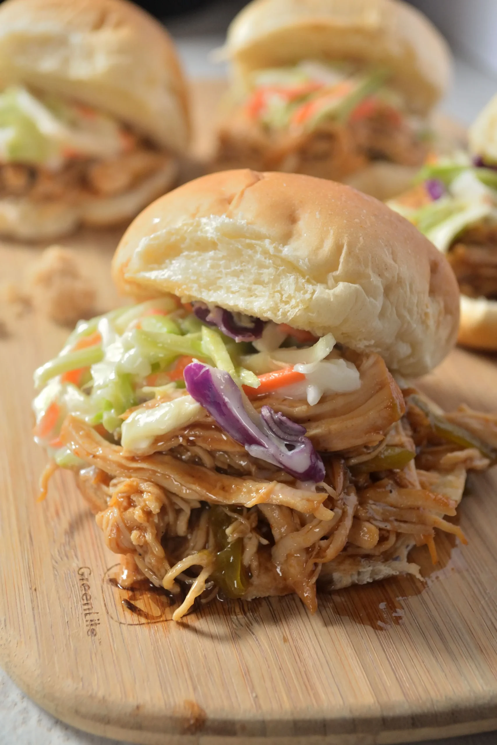 Pressure Chicken Pulled Barbecue Chicken