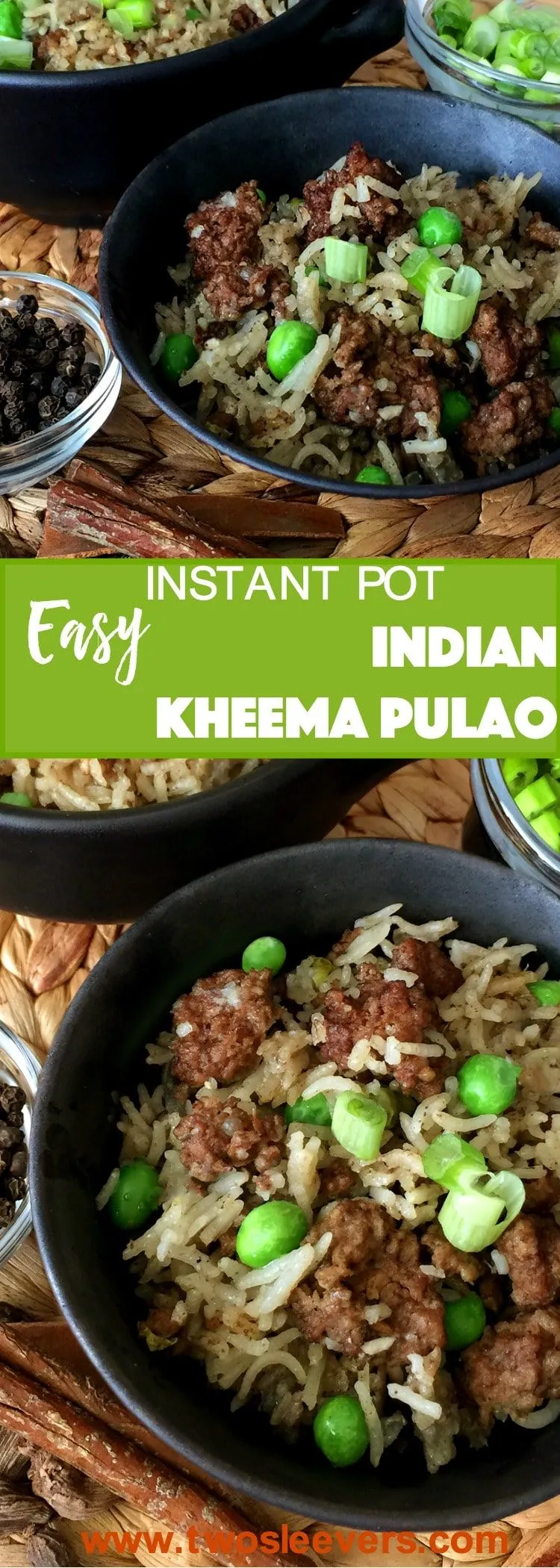 Pressure Cooker Kheema Pulao