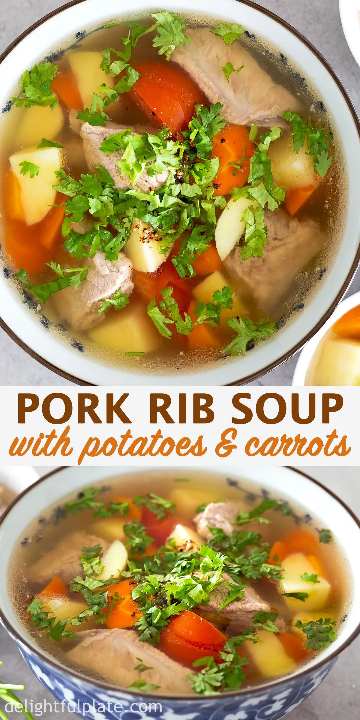 Pressure Cooker Pork Shank Carrots Soup