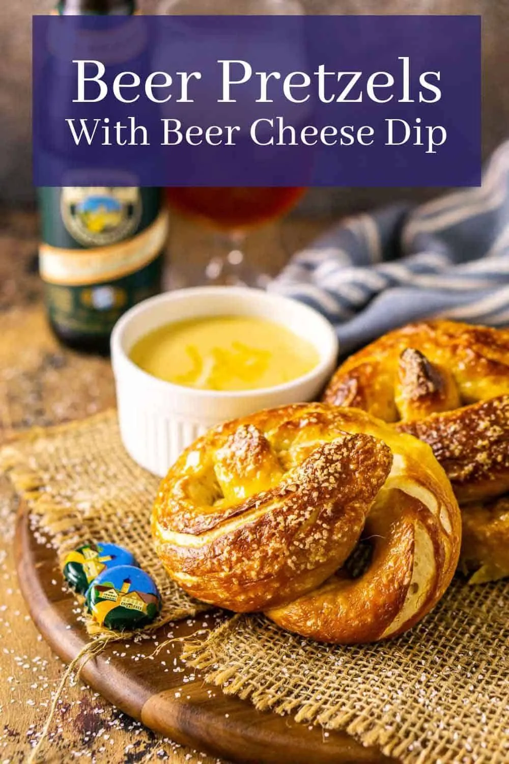 Pretzel Beer Bubble Bread