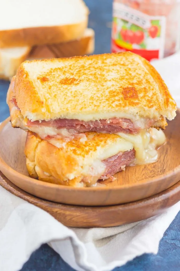 Prosciutto Raspberry Brie Grilled Cheese
