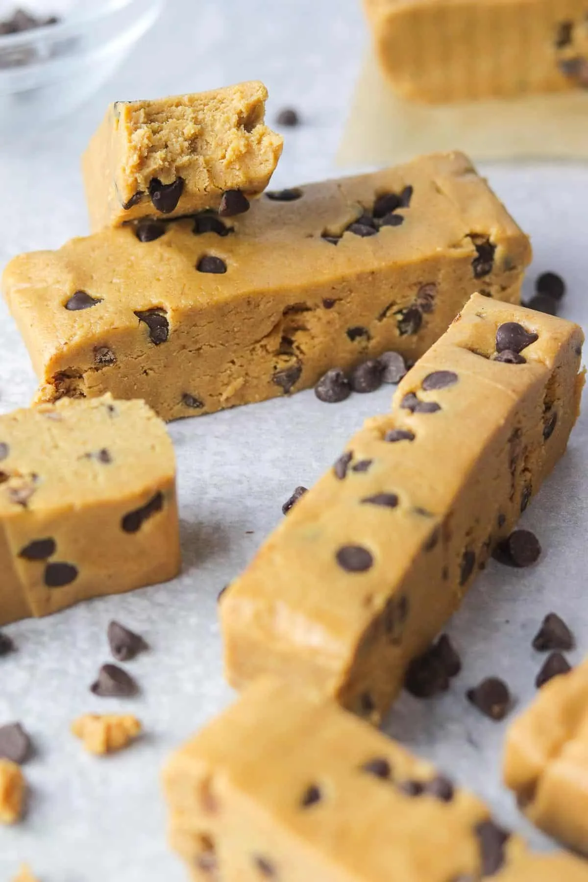 Protein Cookie Dough Bars