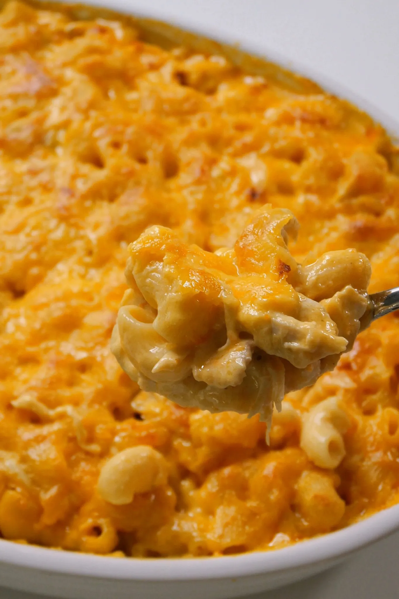 Protein Packed Baked Mac Cheese
