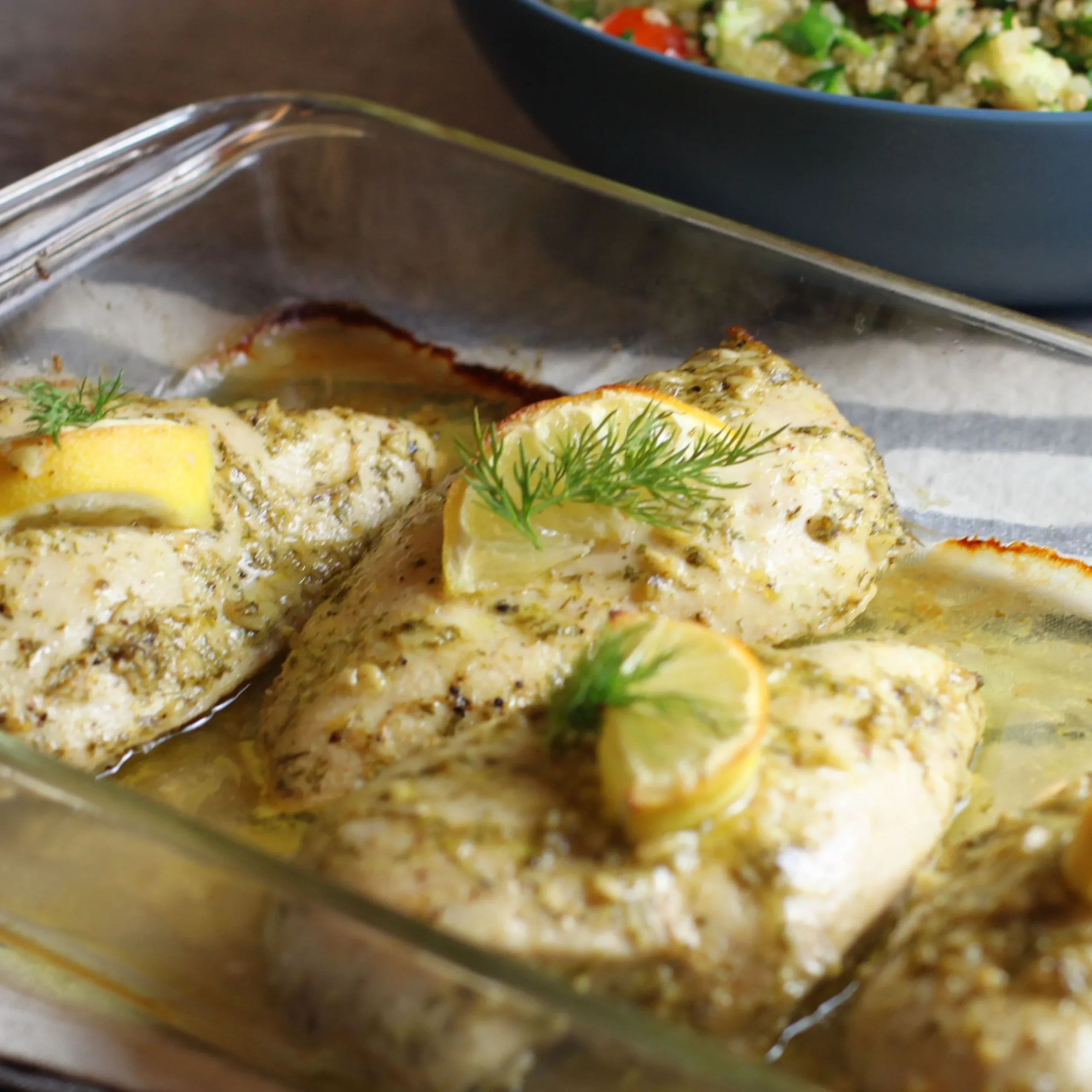 Prudhomme's Lemon Dill Chicken