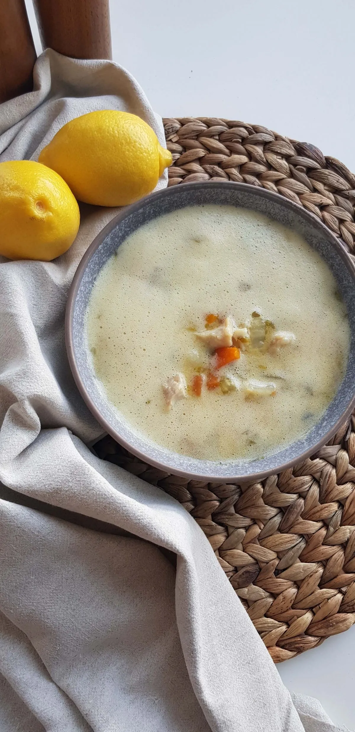 Psarosoupa Greek Style Lemony Fish Soup