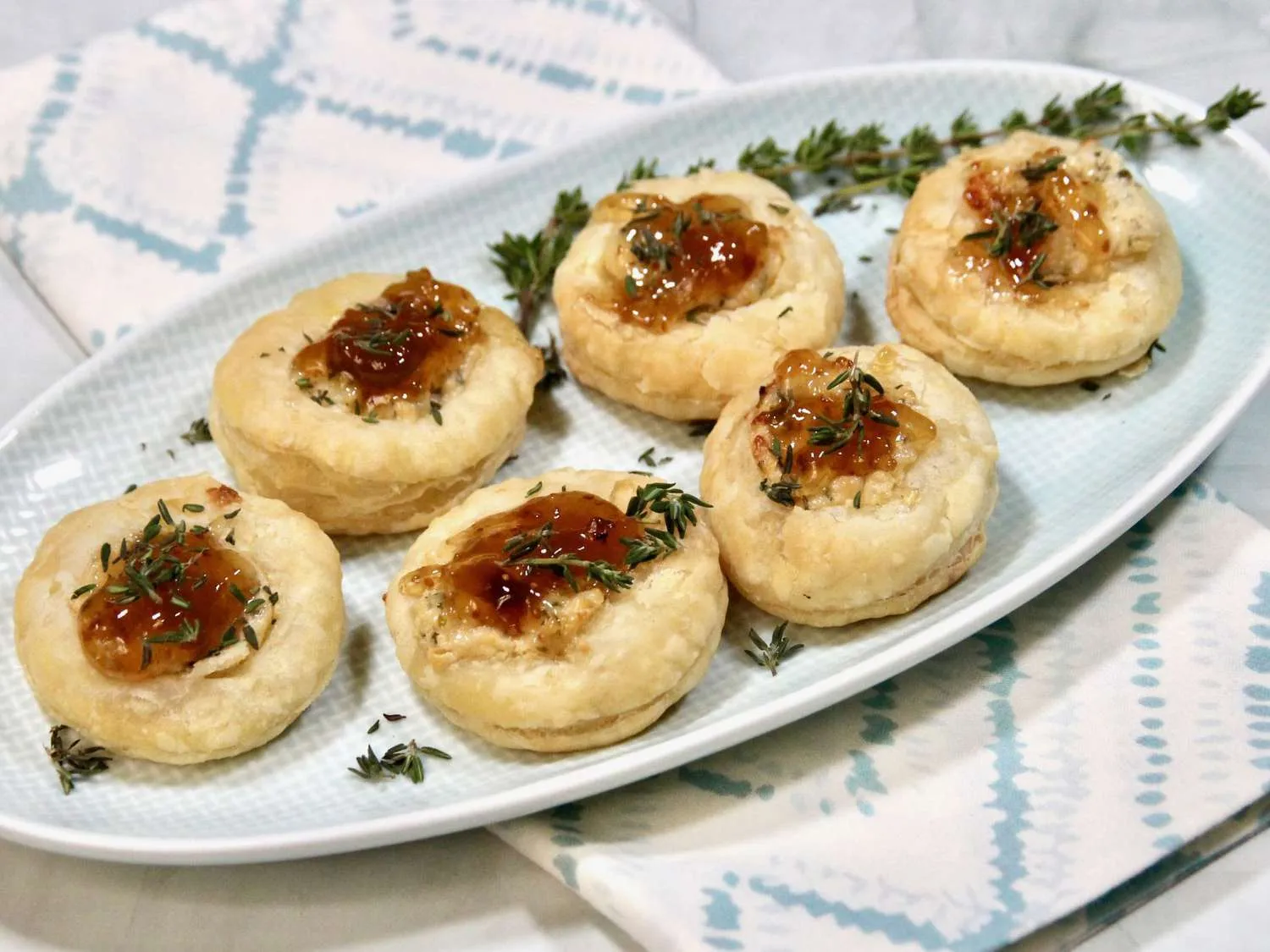 Puff Pastry Bites with Oaxaca Cheese