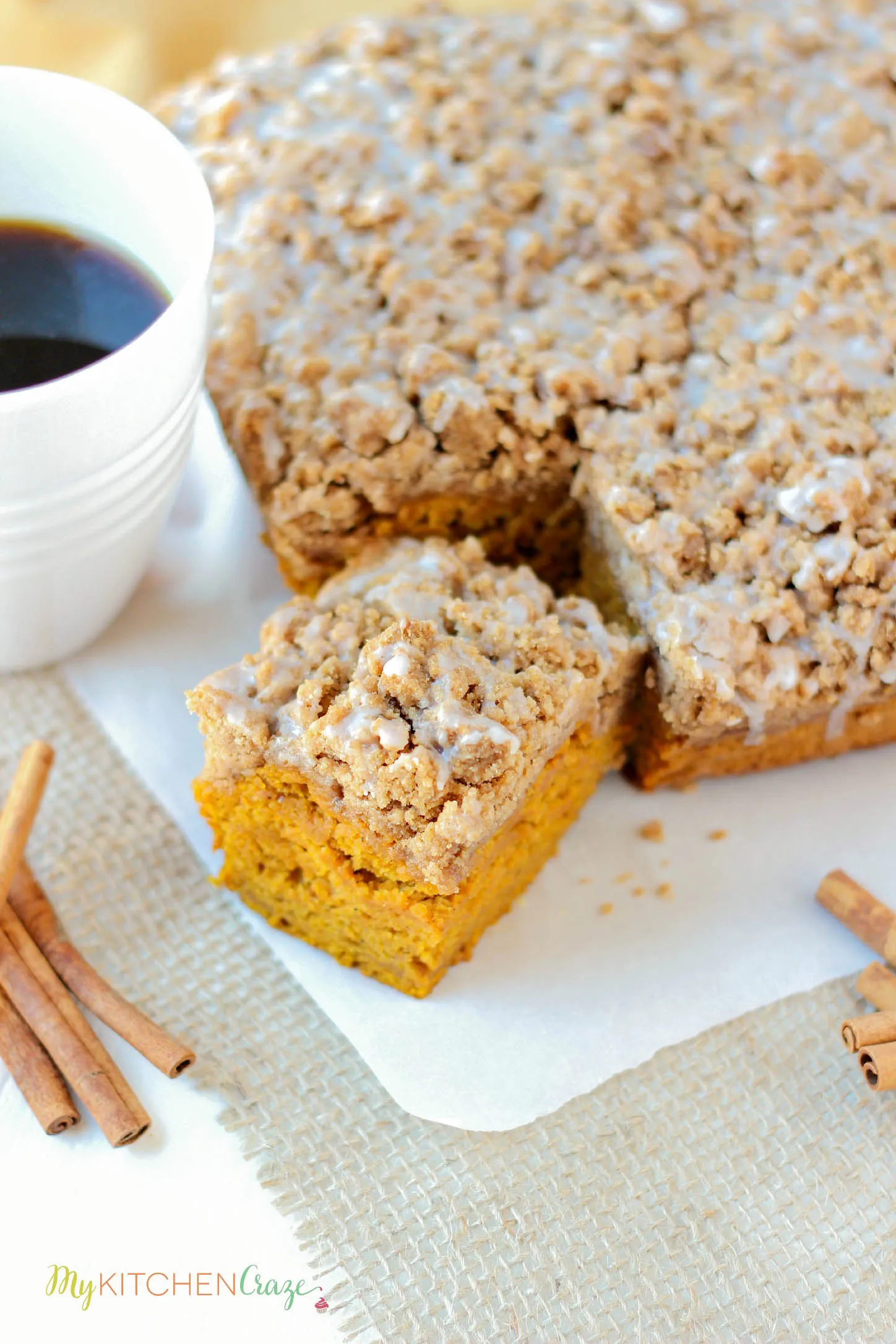 Pumpkin Butter Coffee Cake