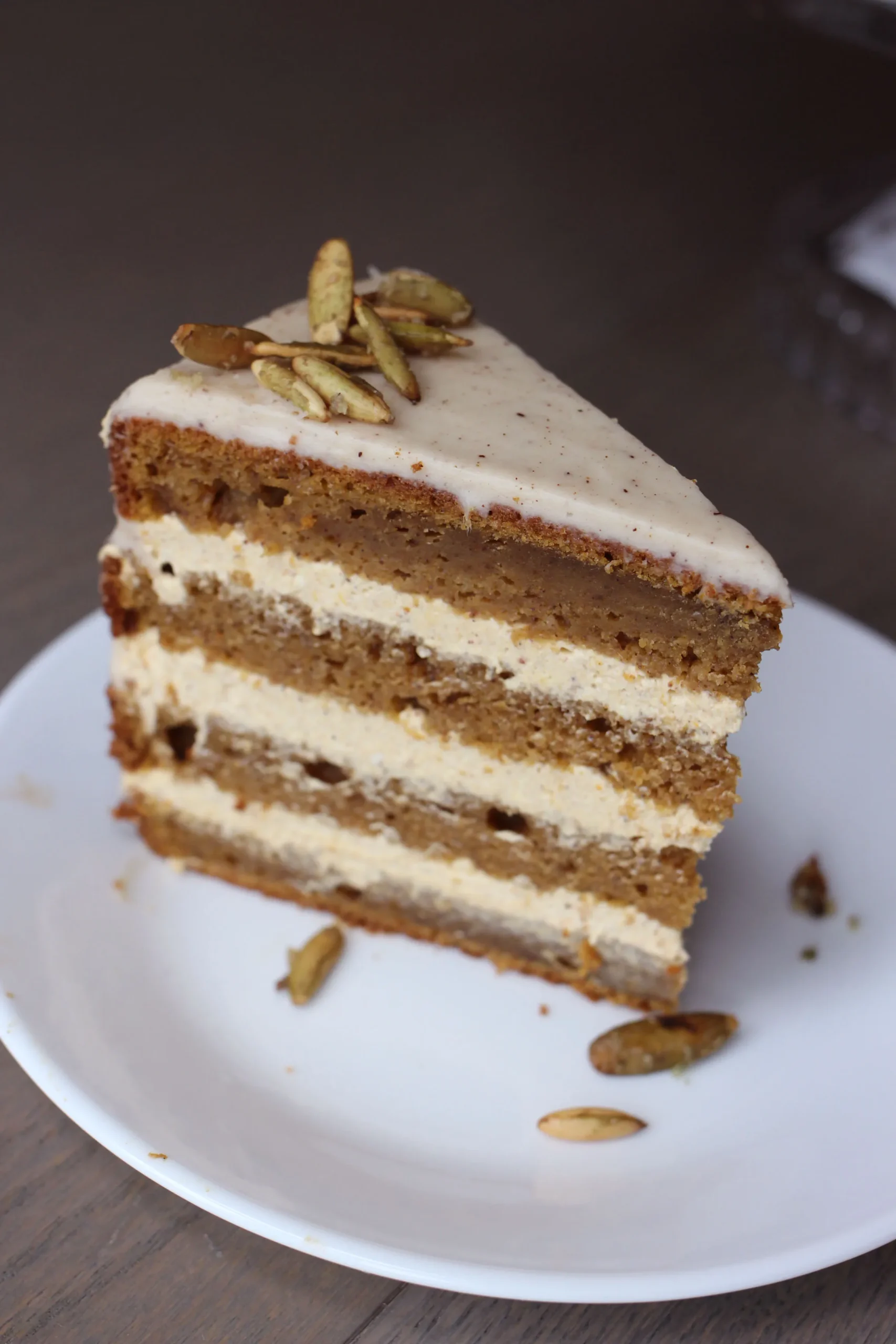 Pumpkin Layer Cake Dulce de Leche Brown Butter Frosting