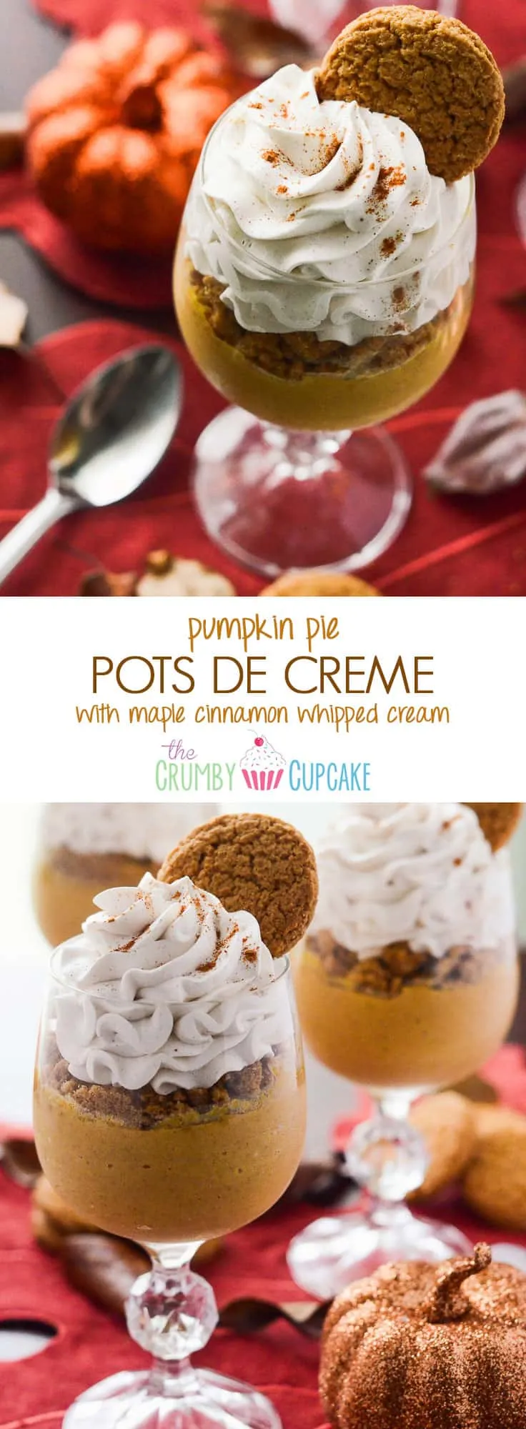 Pumpkin Pie Pots de Crème