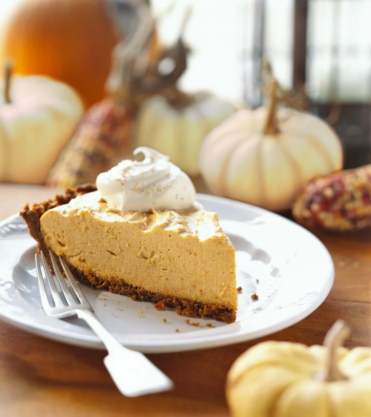 Pumpkin and Chocolate Chiffon Pie