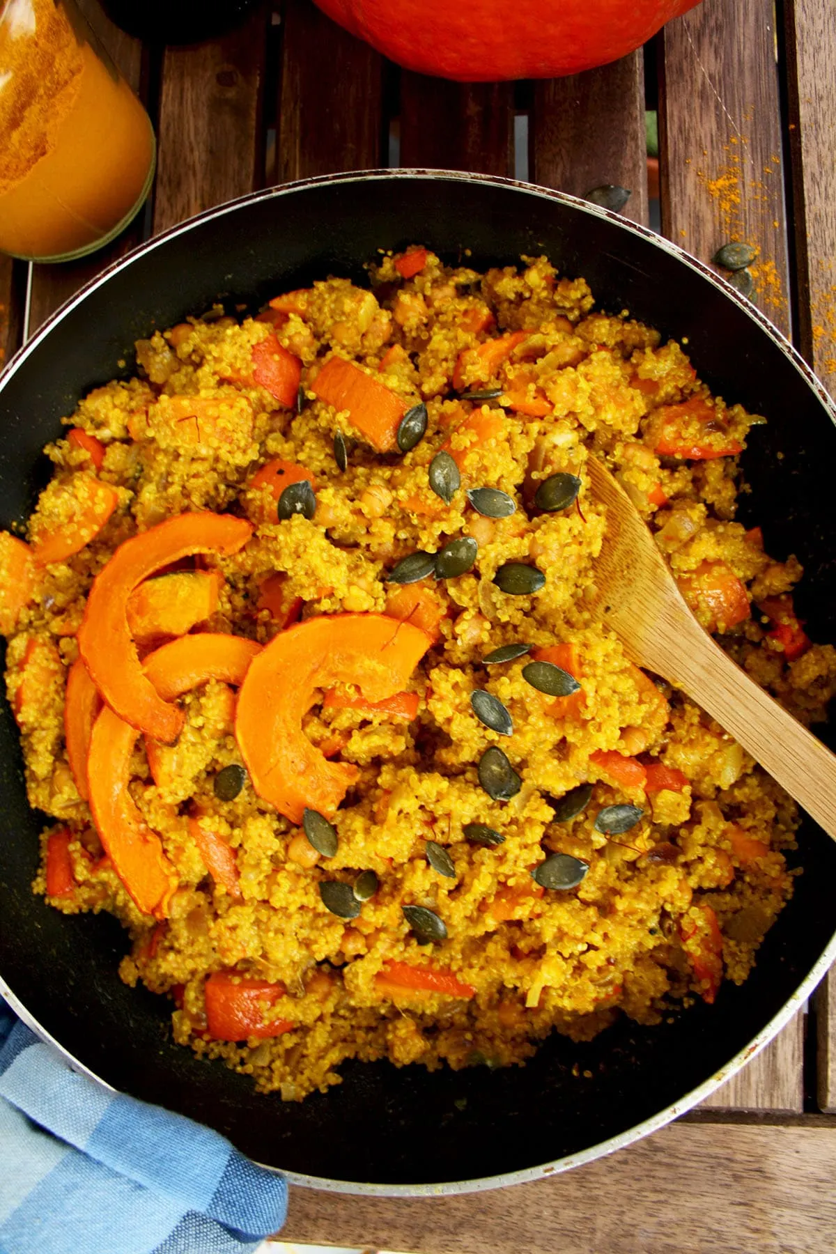Pumpkin and Quinoa Risotto