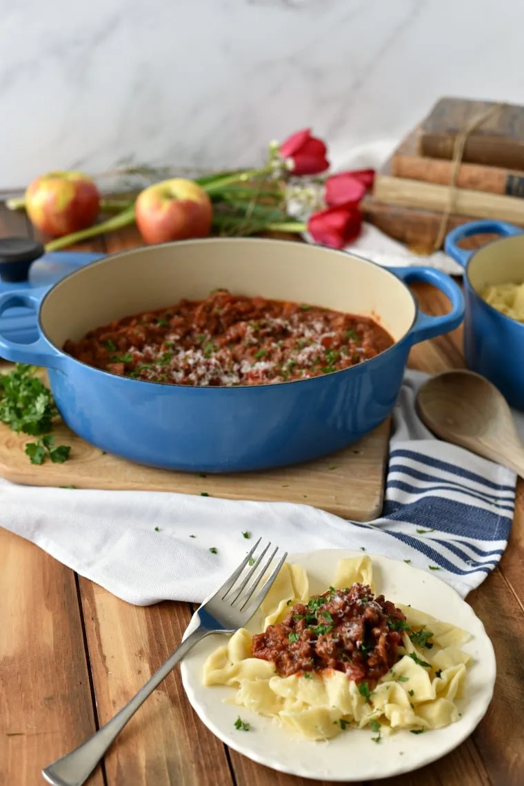 Quick Beef Ragu for Princess Belle