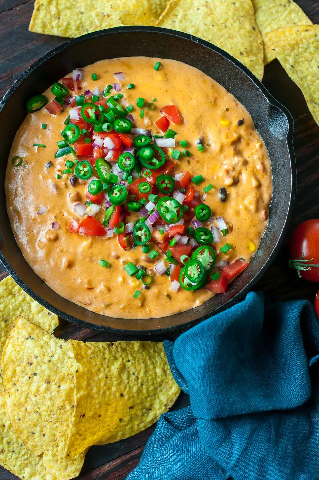 Quick Chile Cheese Dip