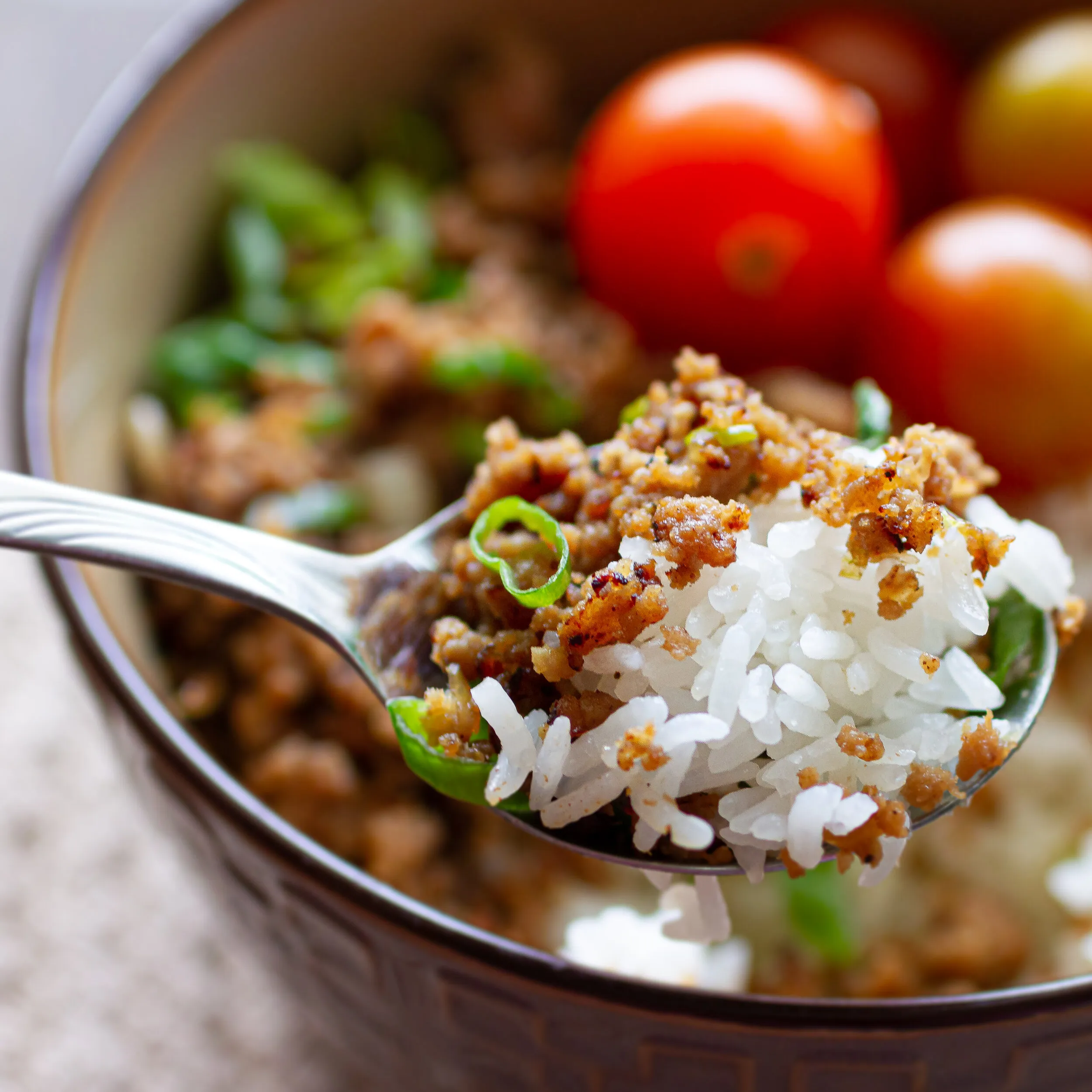 Quick Easy Vietnamese Caramelized Ground Pork Rice Bowls