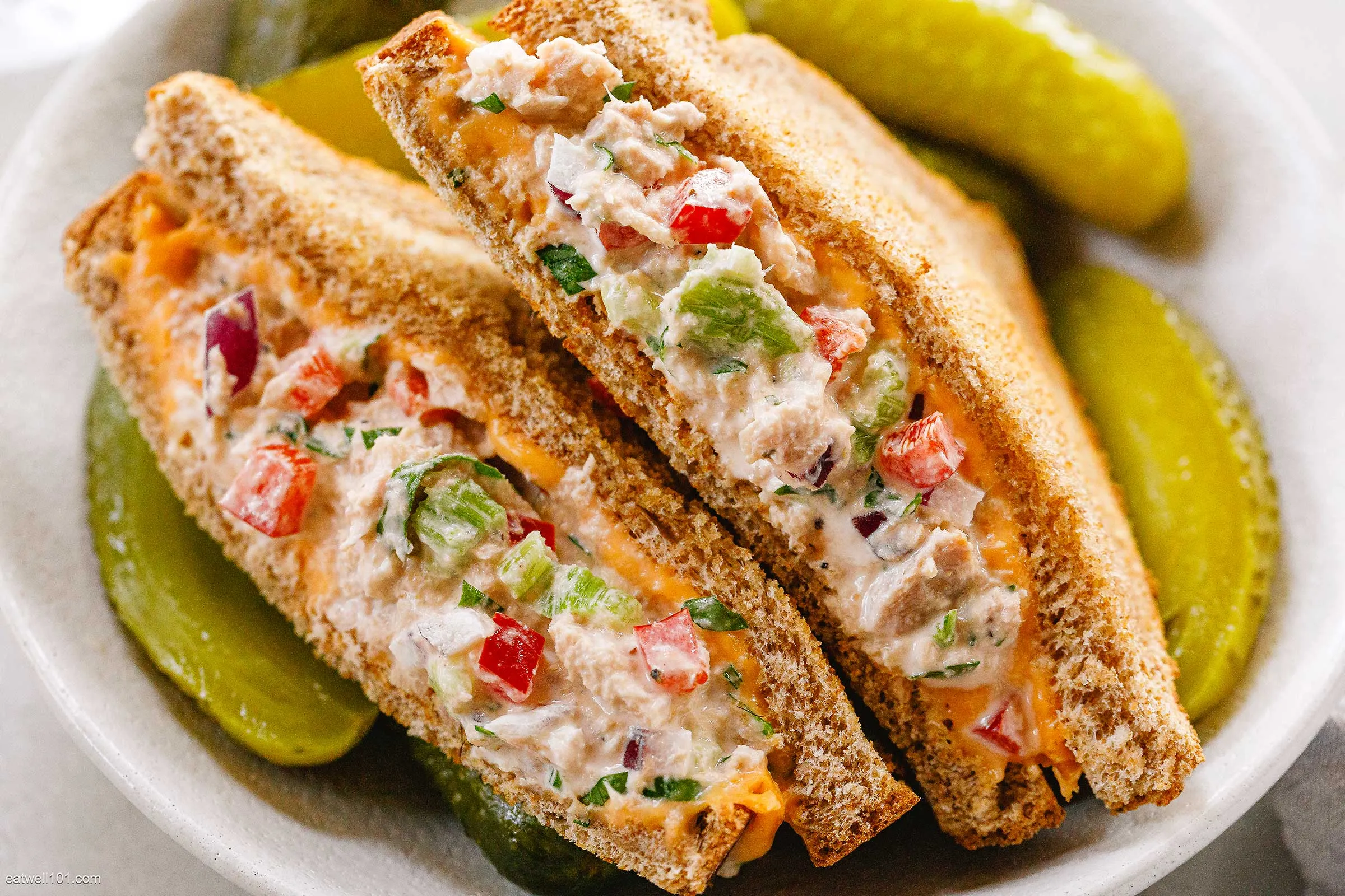 Quick Harvest Tuna Salad Melt