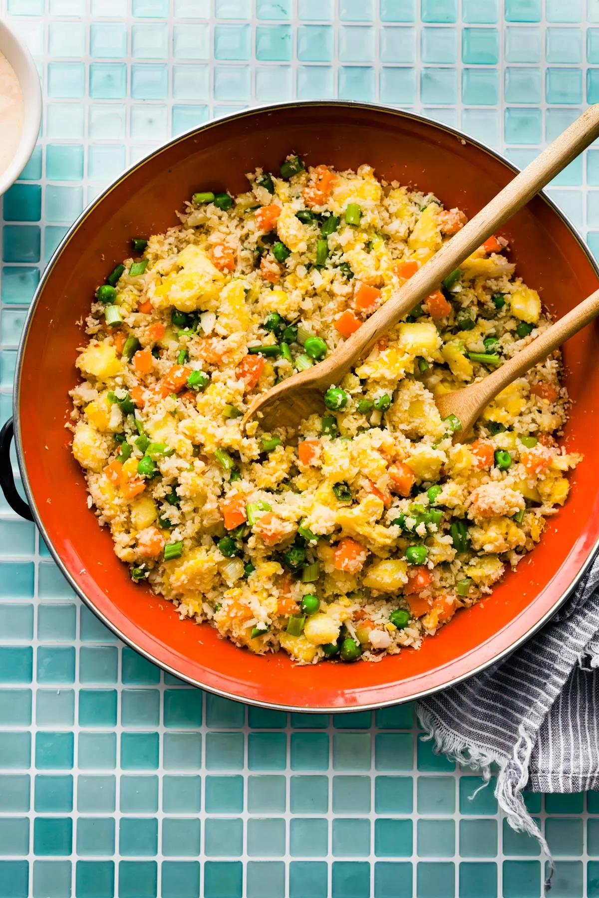 Quick Pineapple Paleo Cauliflower Fried Rice