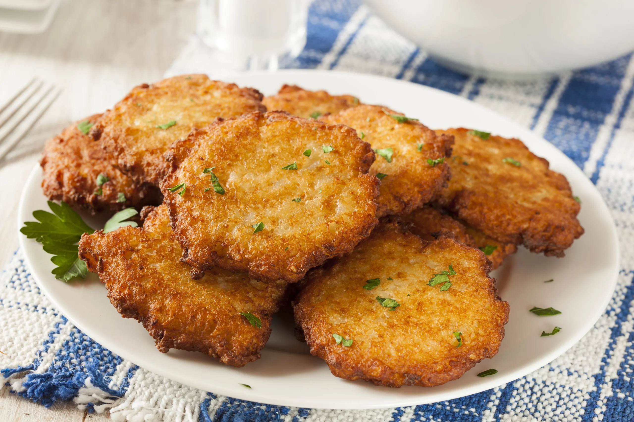 Quick Potato Pancakes Latkes