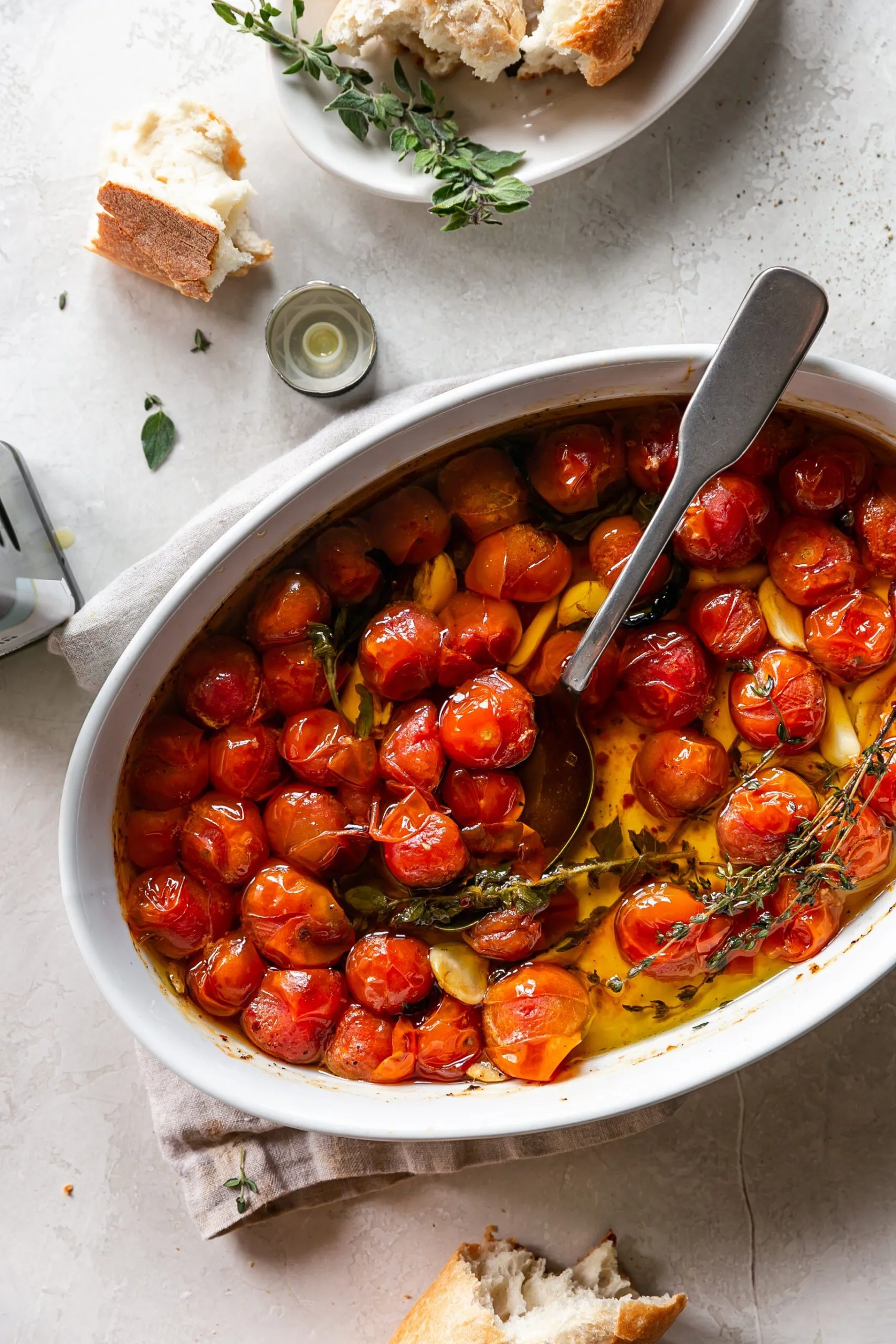 Quick Tomato Garlic Confit