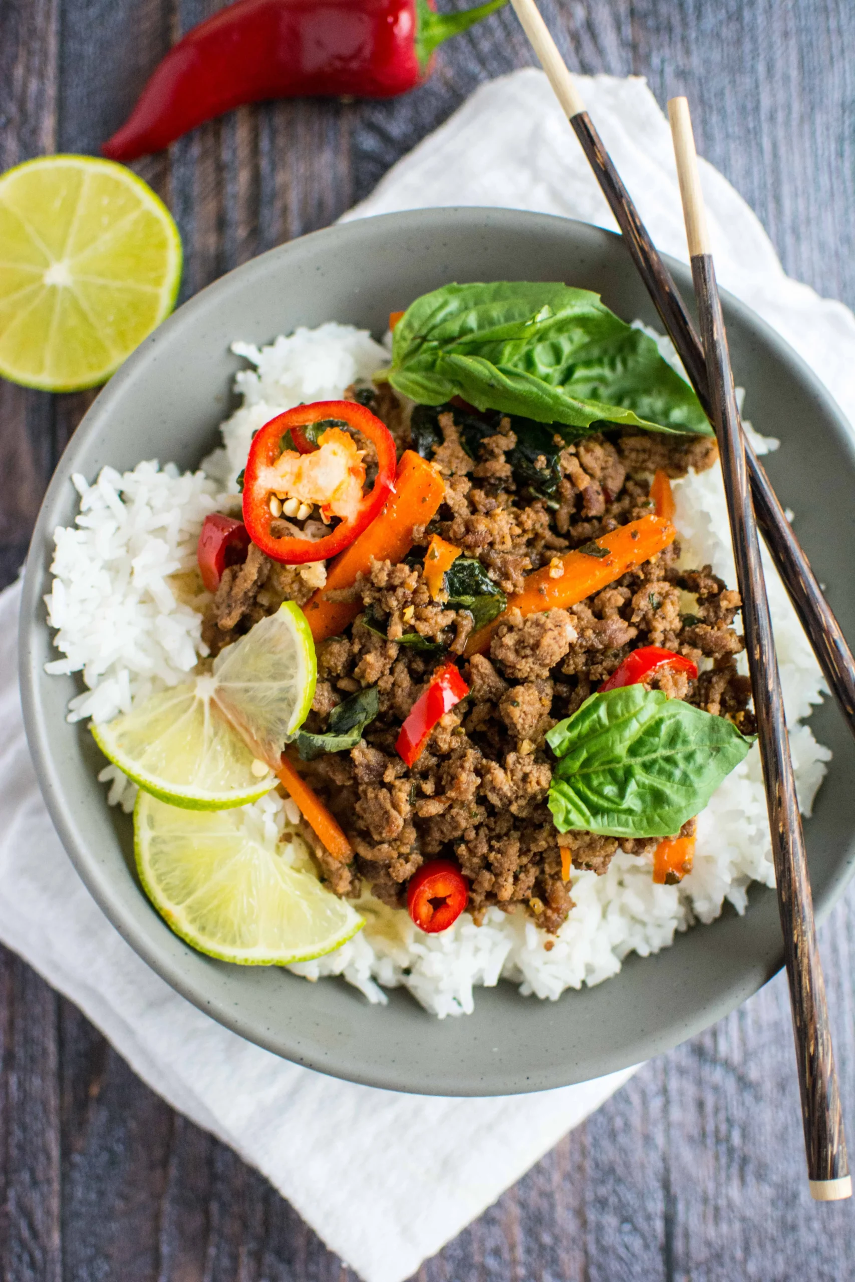 Quick and Easy Thai Basil Beef