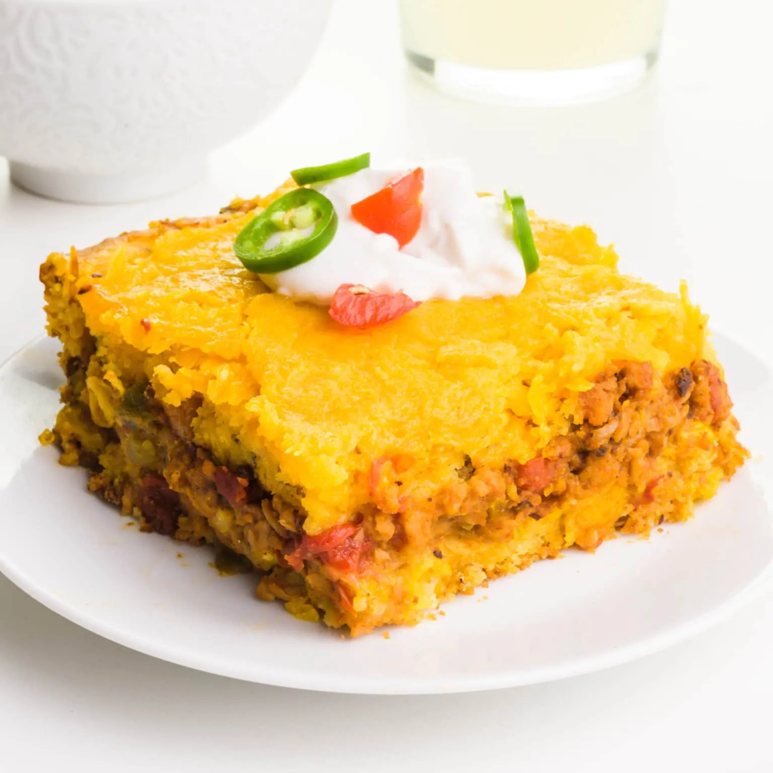 Quick and Easy Vegan Taco Cornbread Casserole