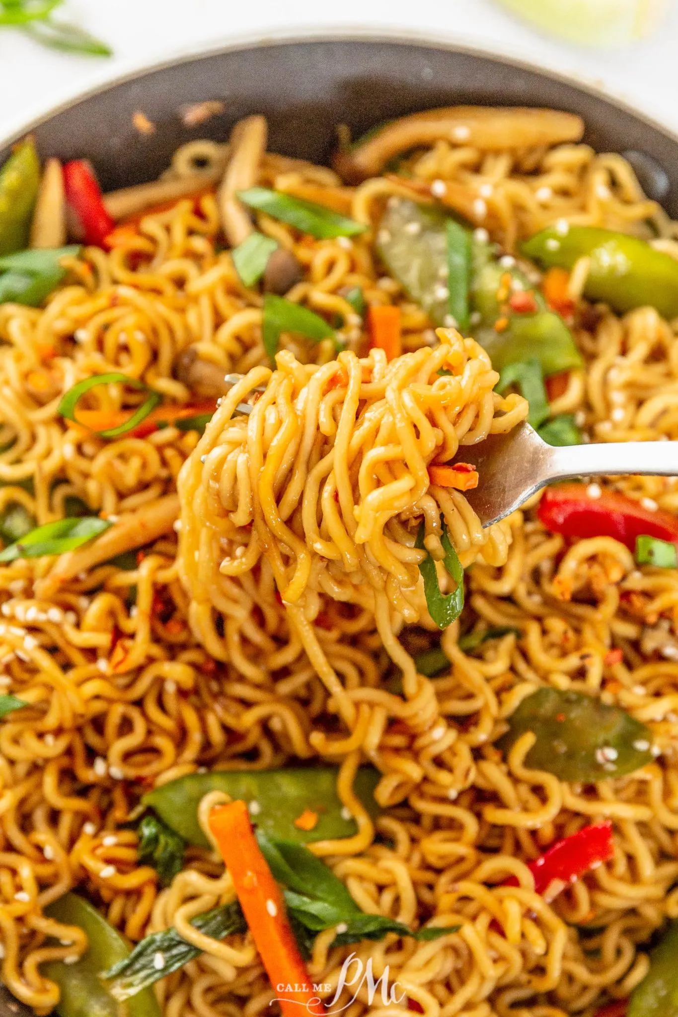 Ramen Noodle Veggie Stir Fry