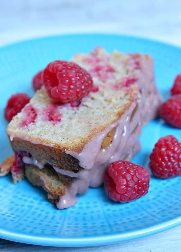 Raspberry Cinnamon Loaf Cake