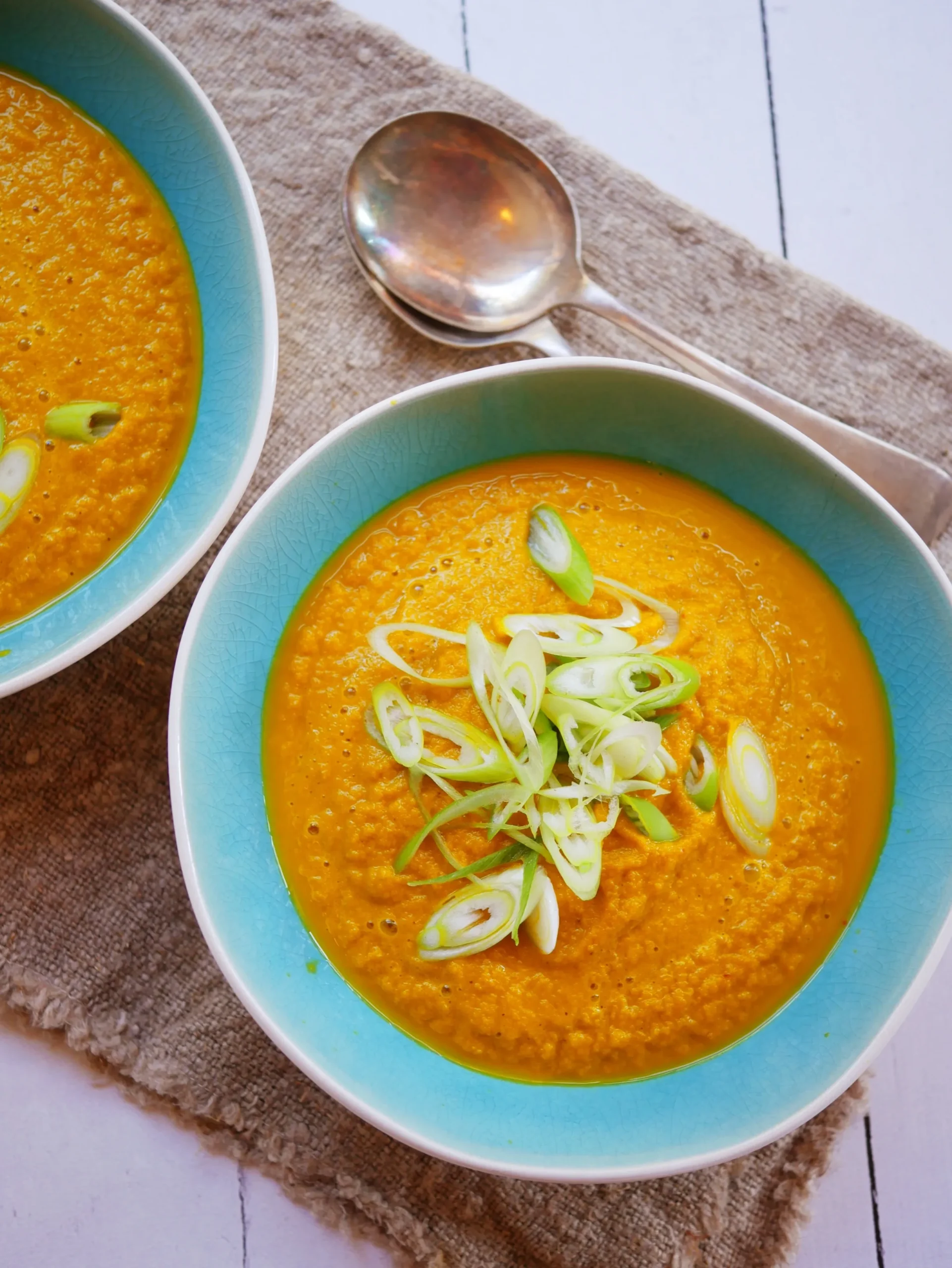 Raw Carrot and Ginger Soup