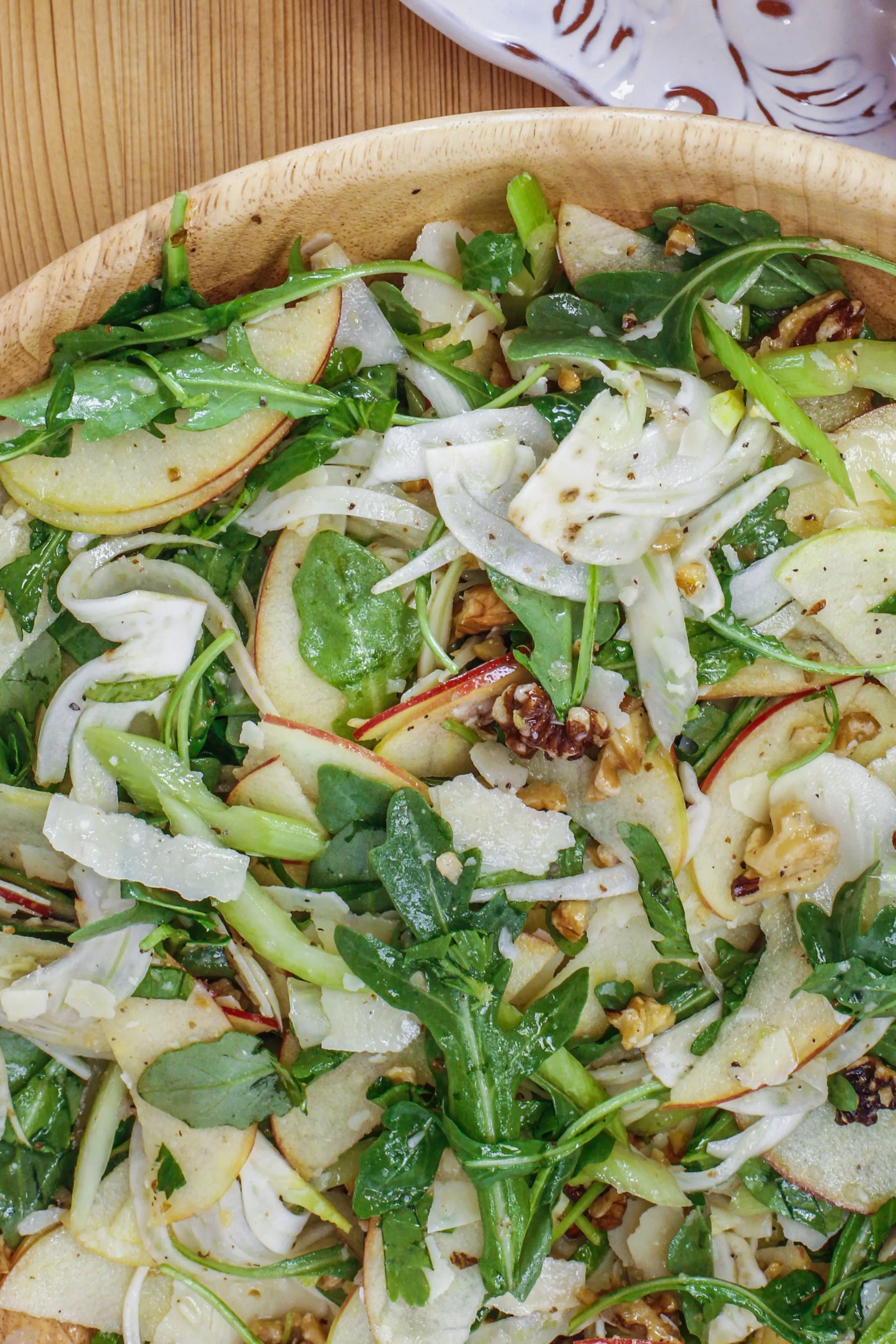 Real Healthy Fennel Celery Green Apple Slaw