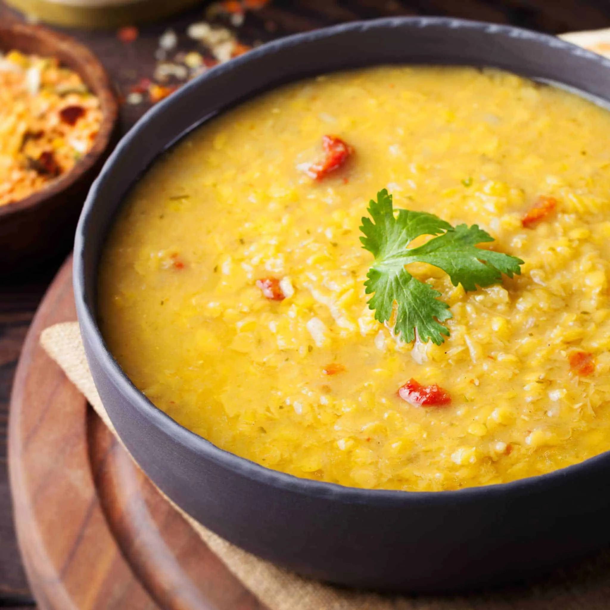 Red Curry Masoor Dal Spicy Red Lentils