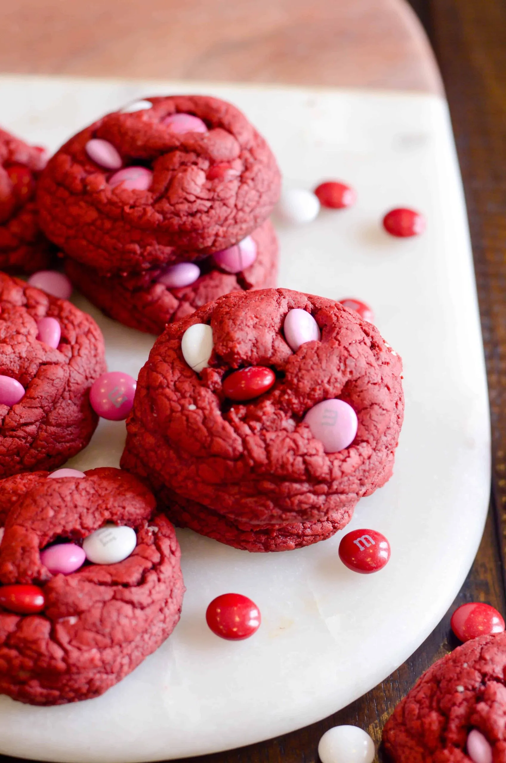 Red Velvet MM Cookies