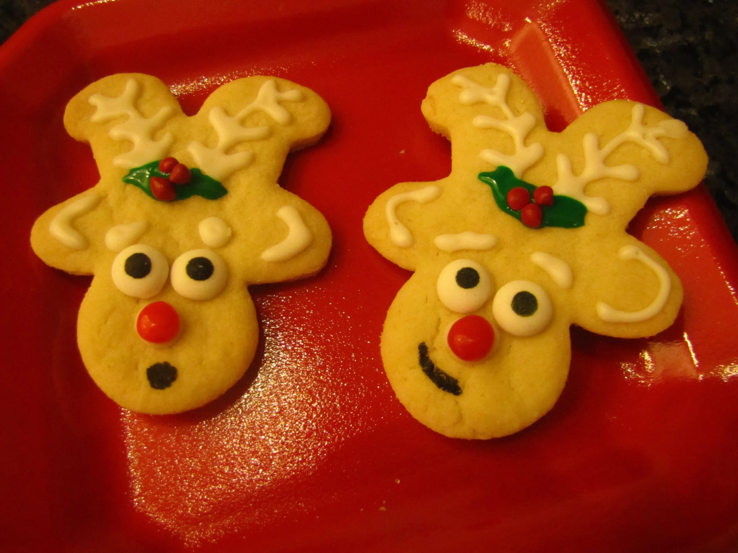 Reindeer Gingerbread Cookies Gingerbread Men