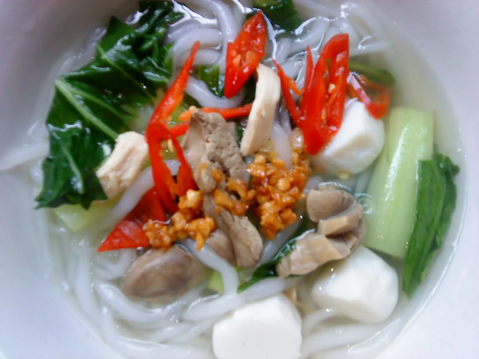 Rice Noodle Soup Bee Thai Bak