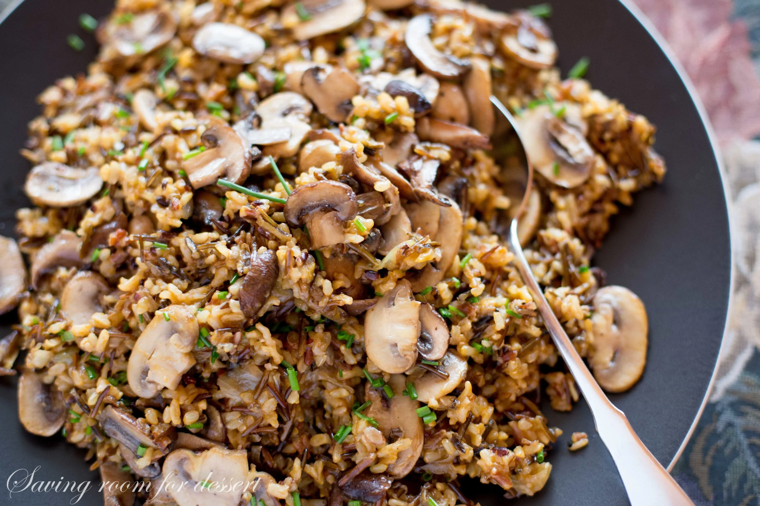 Rice and Mushroom Pilaf