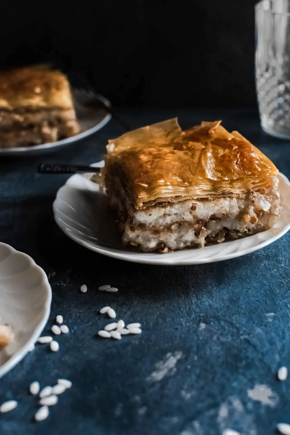 Rizopita Rice Pudding Pie with Filo