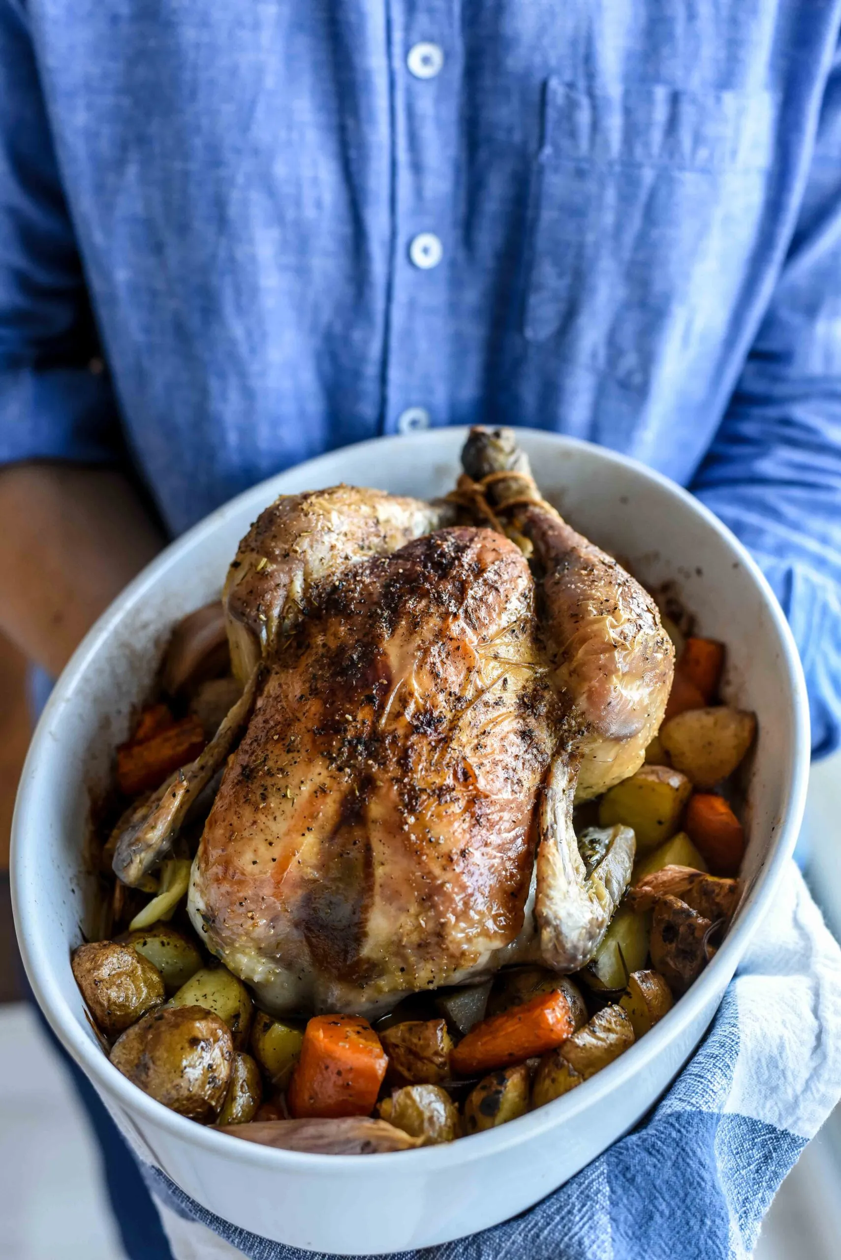 Roast Chicken Mon Poulet Roti Bouchon