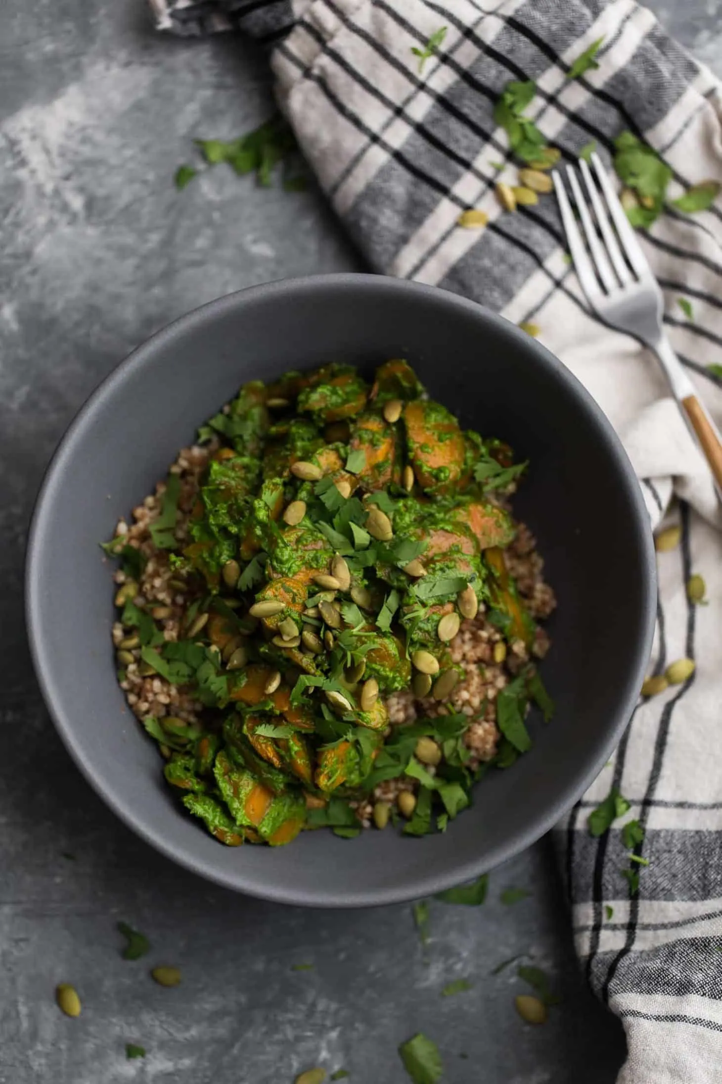 Roasted Carrot Multigrain Pilaf