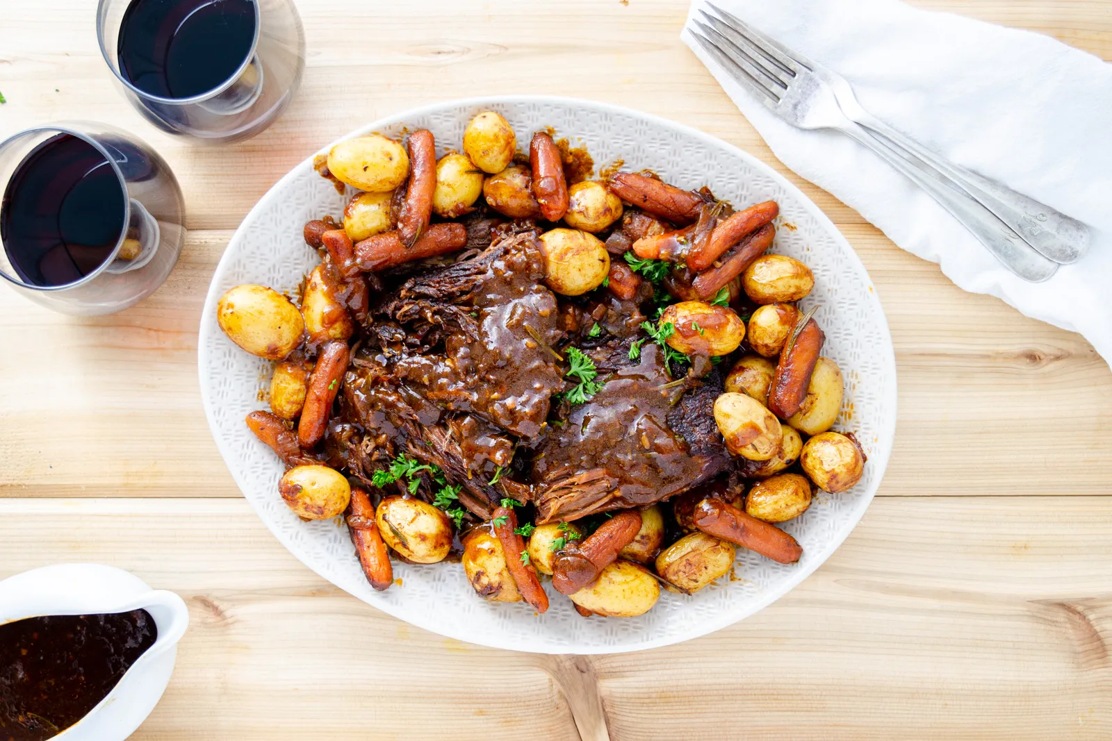Roasted Lamb London Broil Style
