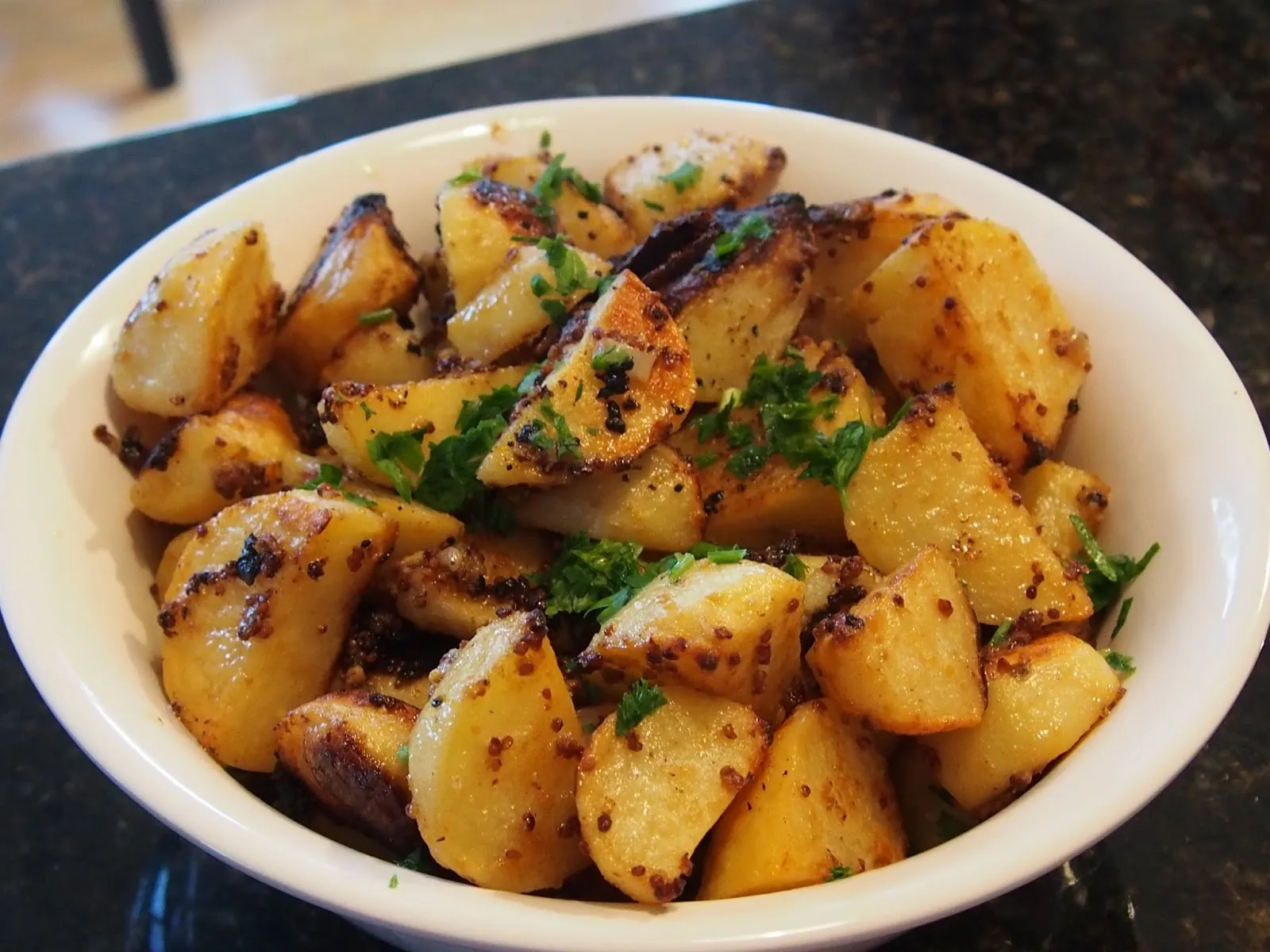 Roasted Mustard Potatoes Oprah's Favorites