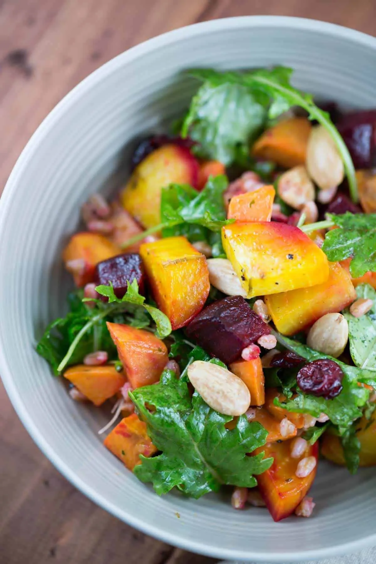 Roasted Roots and Radiatore Pasta Salad