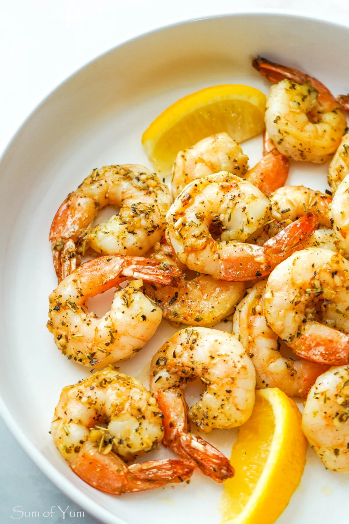 Roasted Shrimp with Lemon Thyme