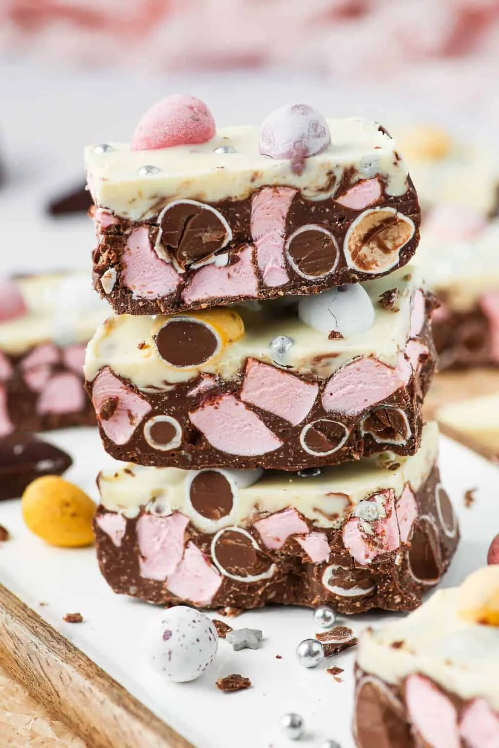 Rocky Road Easter Cake
