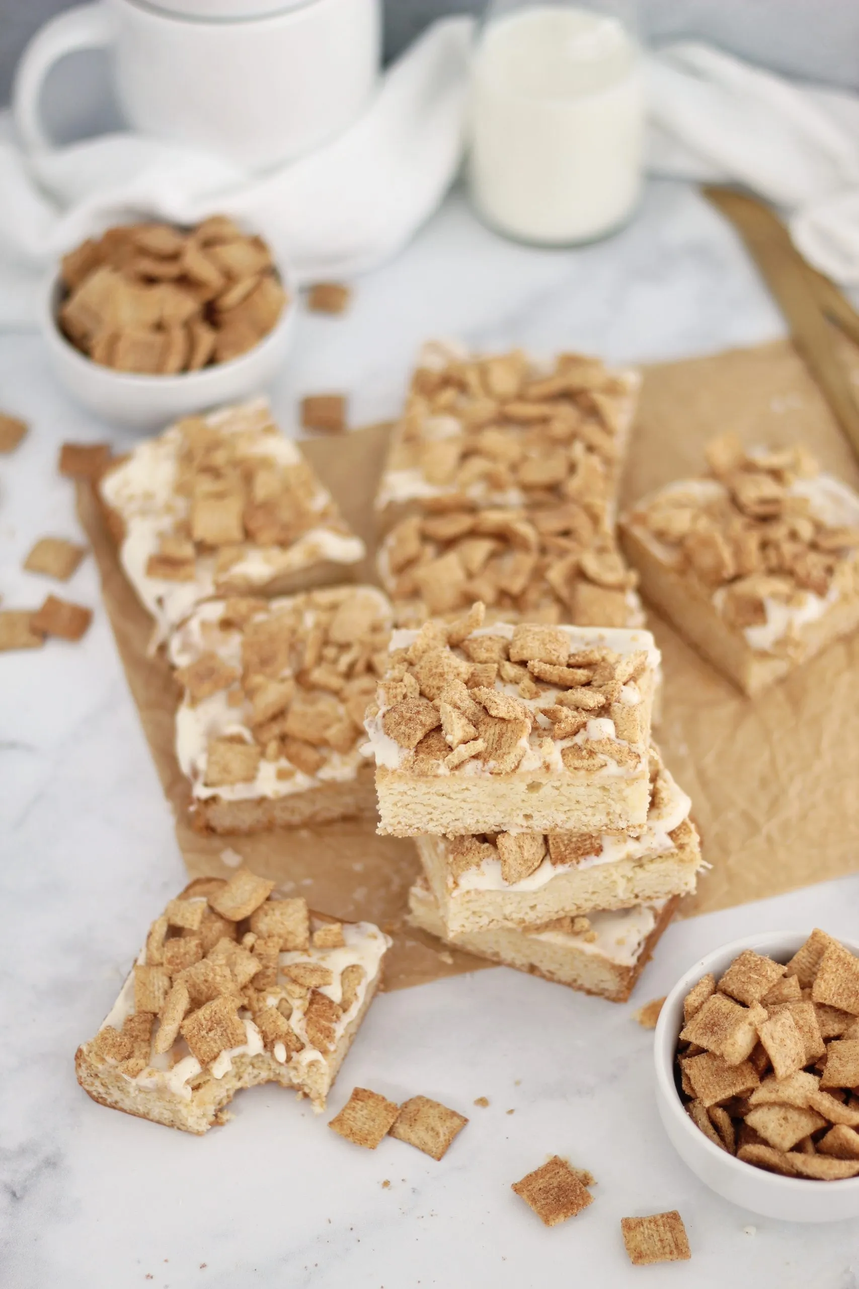 Rolo Cinnamon Toast Crunch Bars