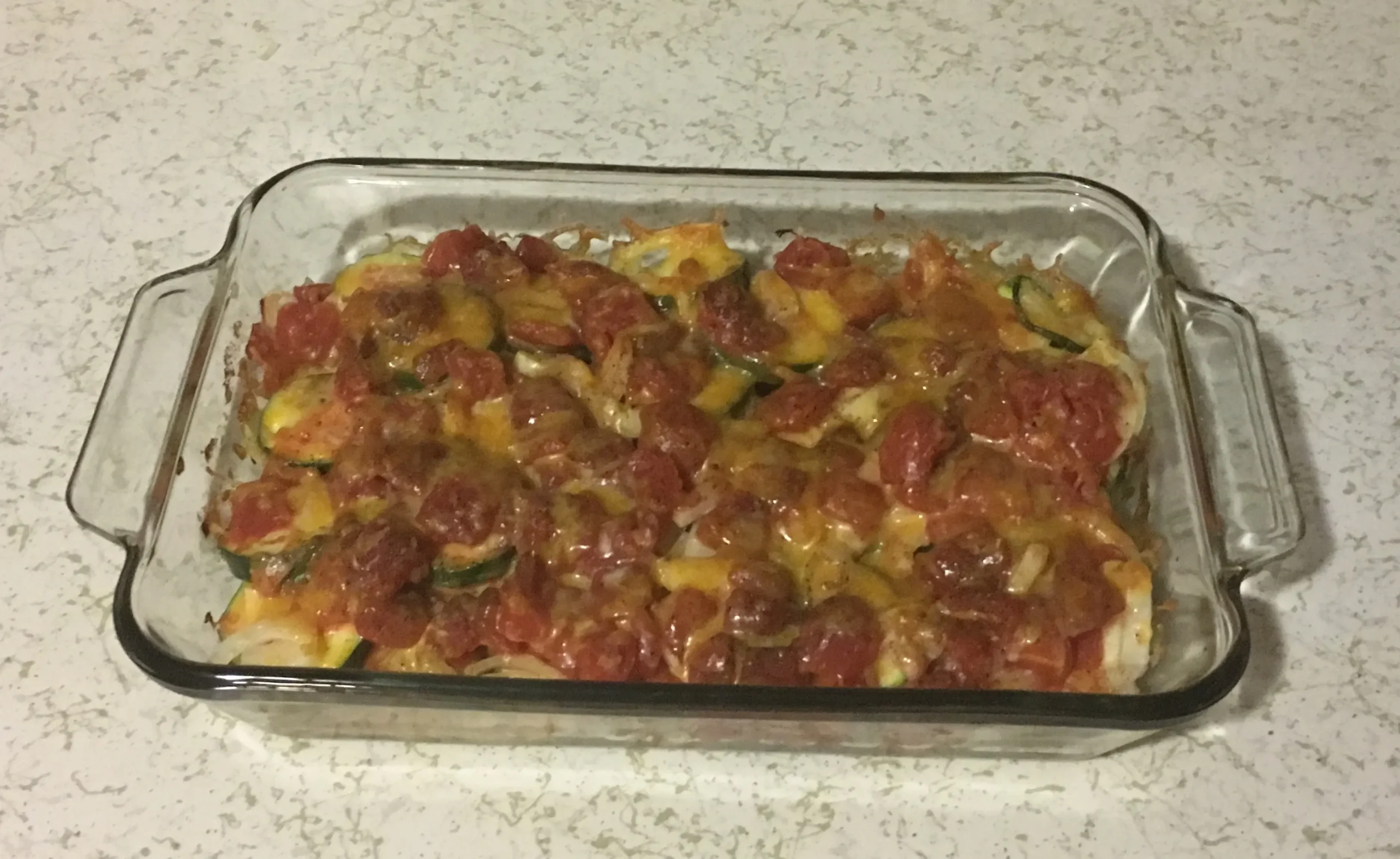 Roomies Sunday Dinner Zucchini Delight