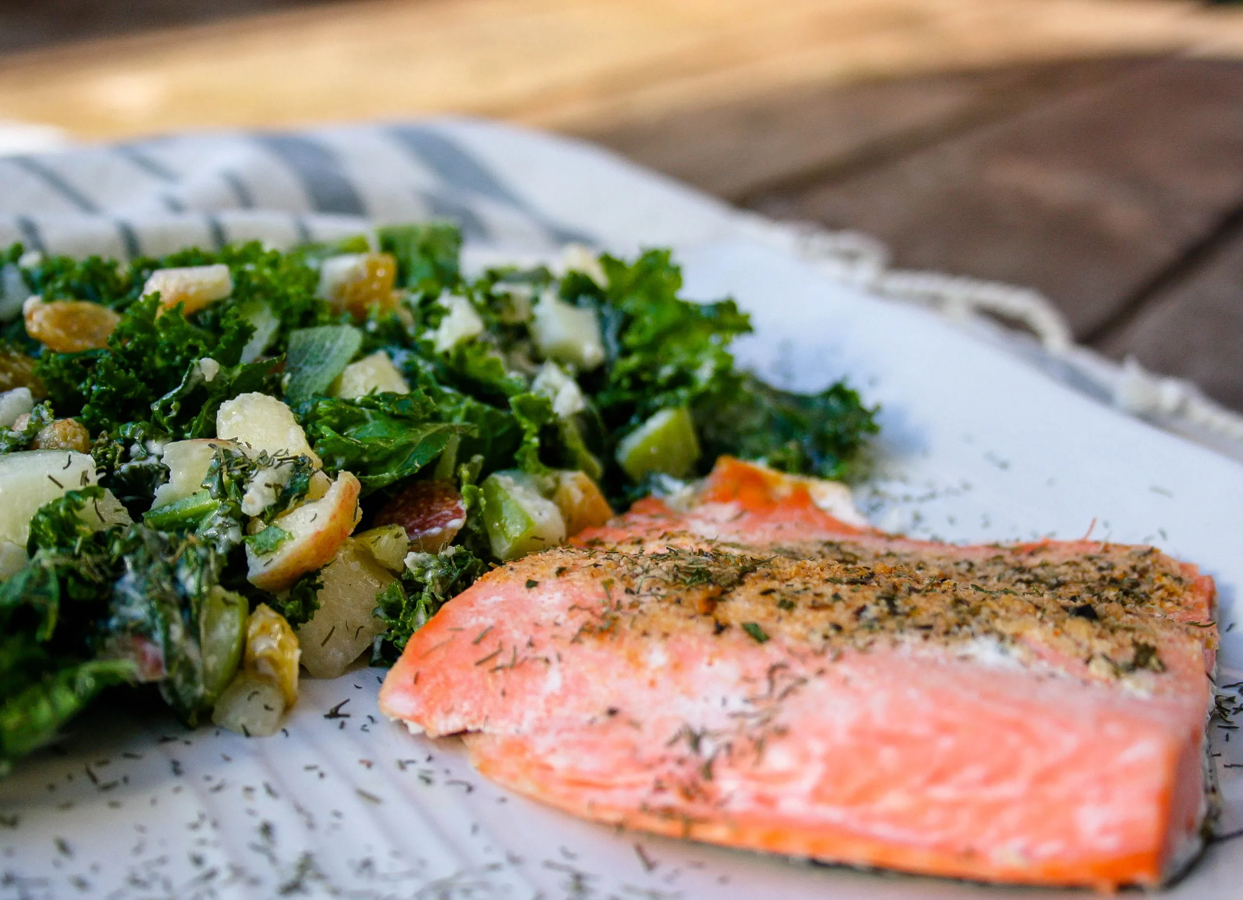 Rosemary Salmon Orange Zest Paleo