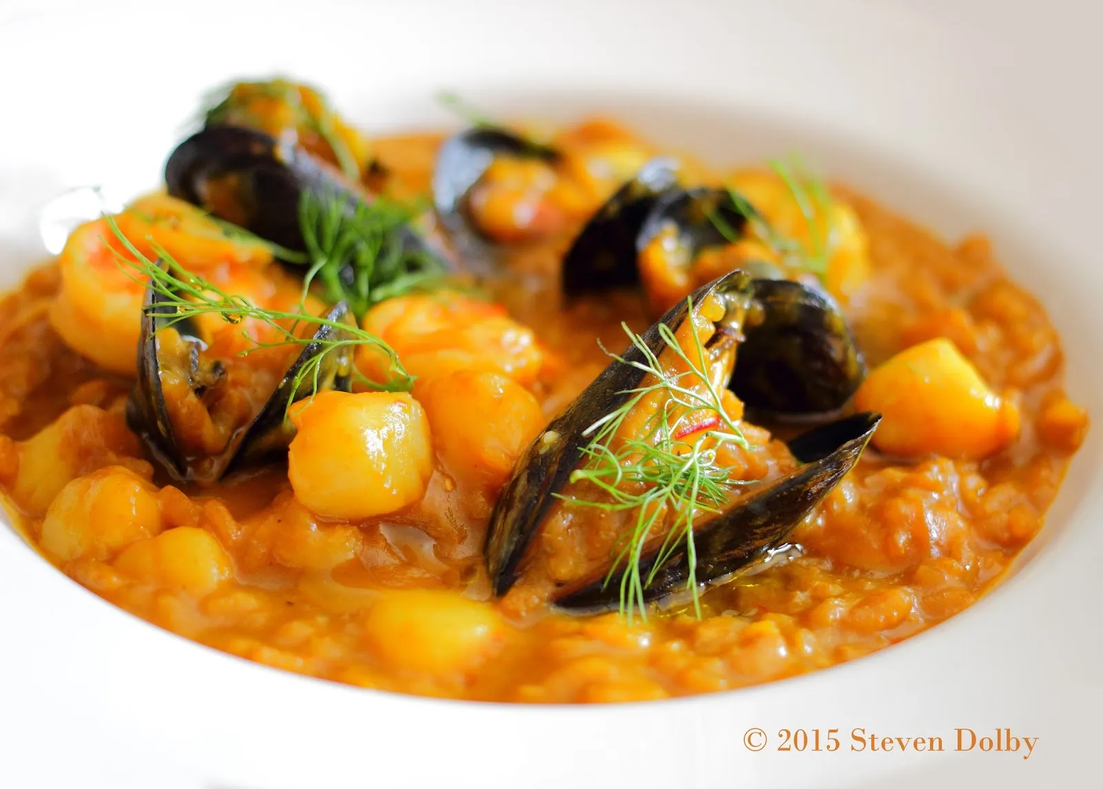 Saffron and Shrimp Risotto