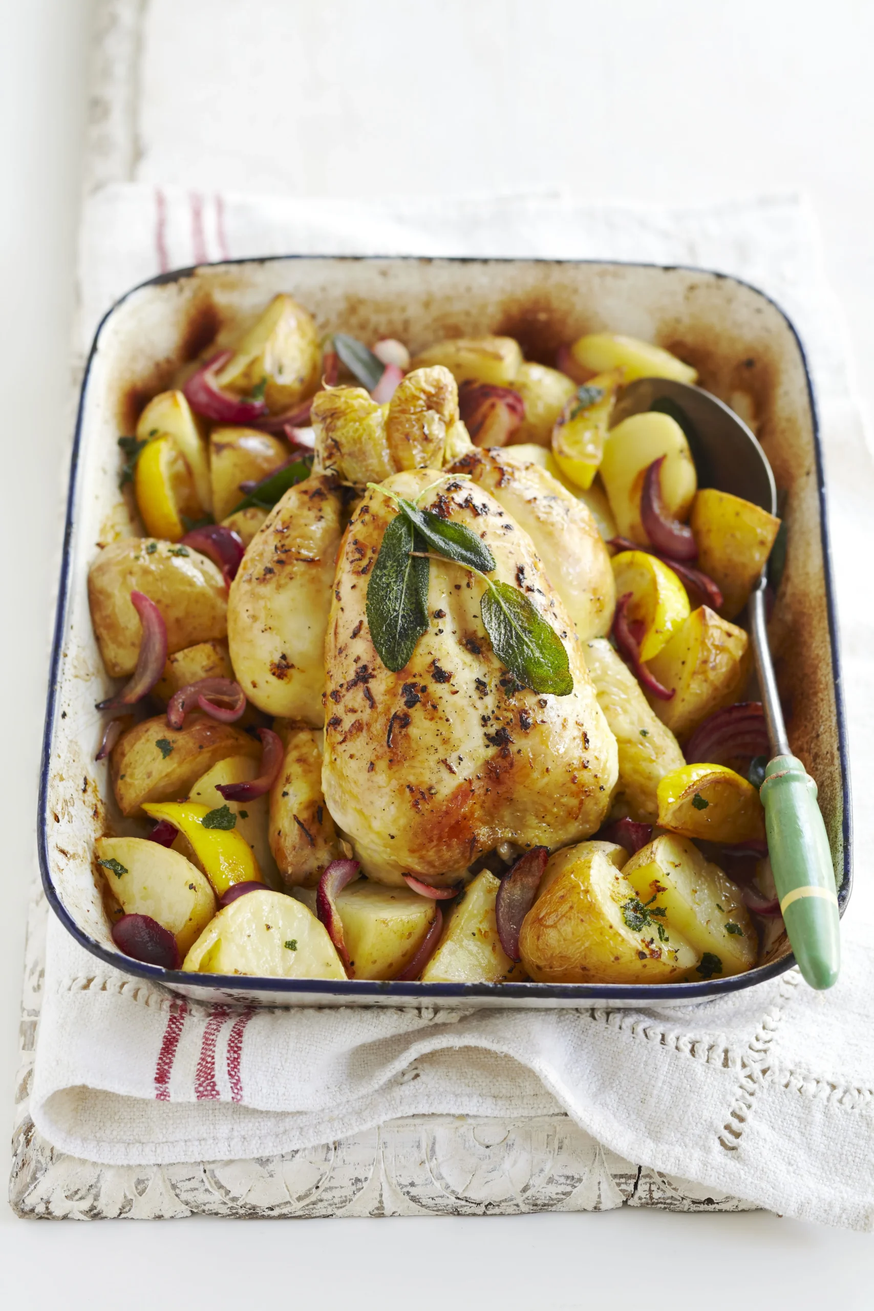 Sage Chicken and Potatoes