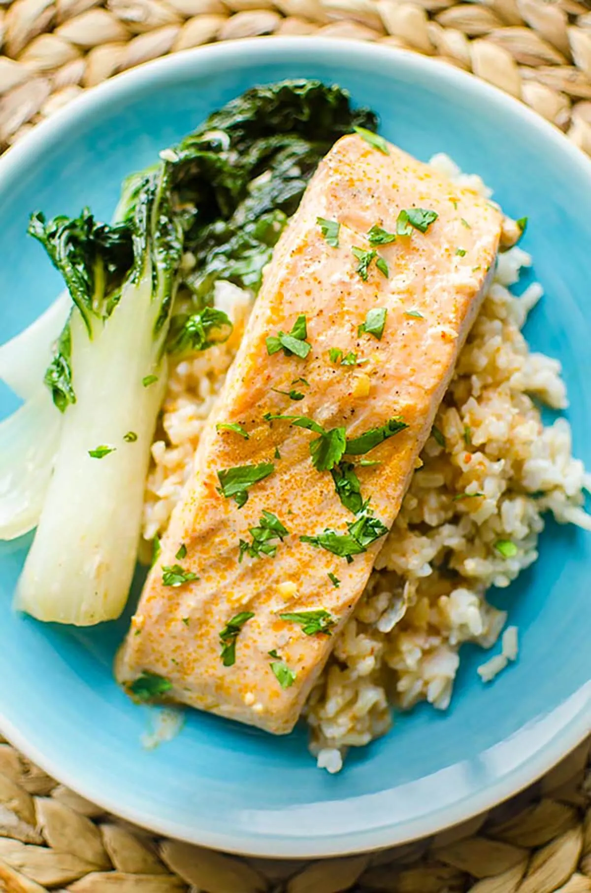 Salmon Curry with Coconut Milk