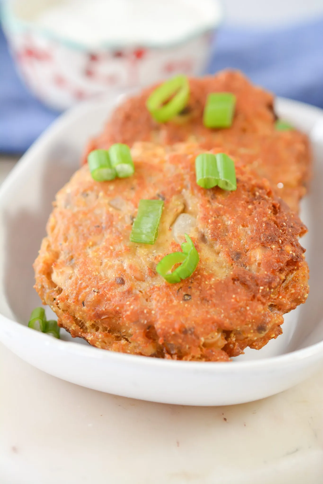 Salmon Patties with Tomato Salsa