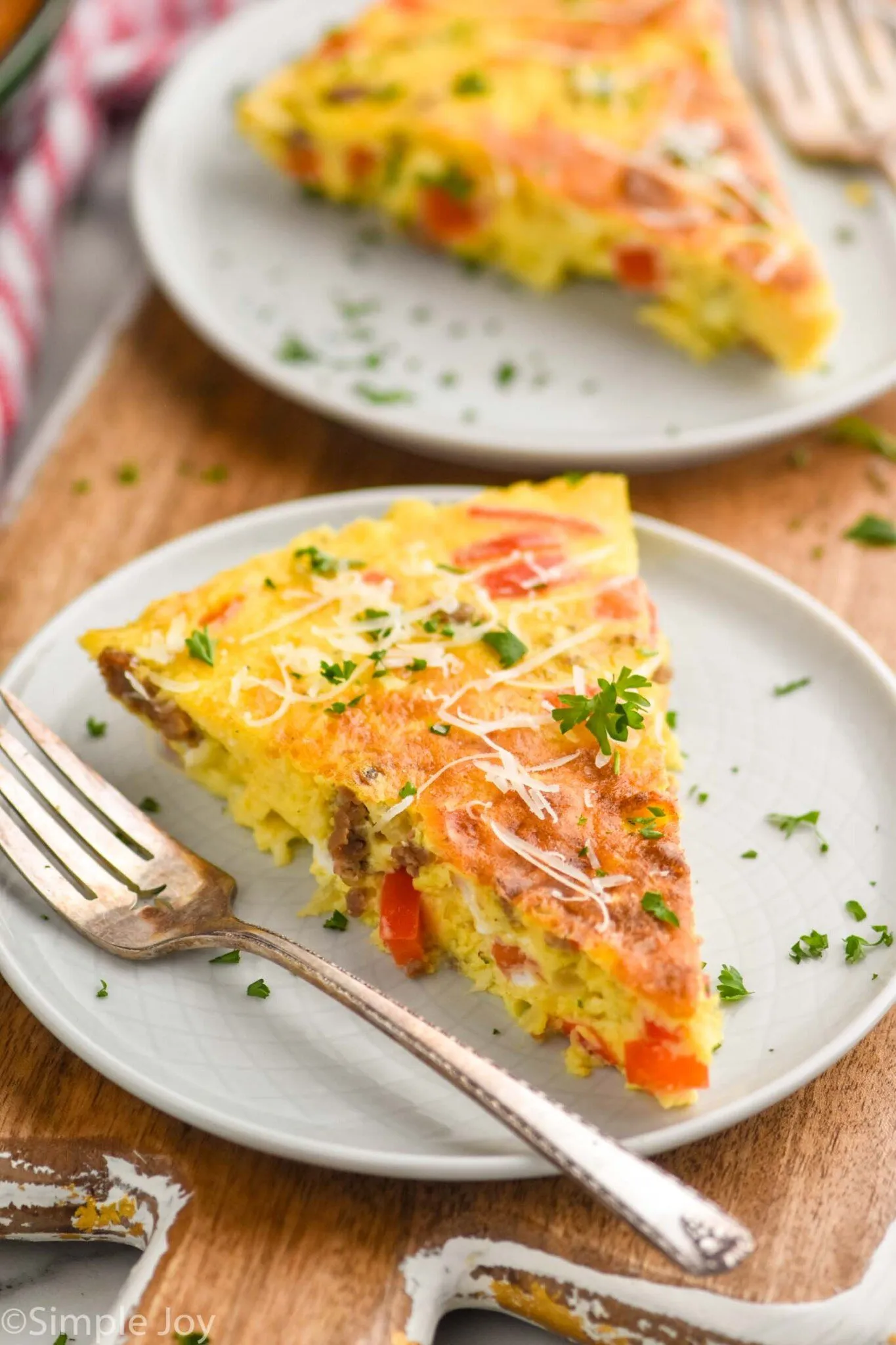 Salsa and Cheese Frittata